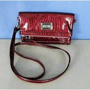 KENNETH COLE REACTION PINK-ISH RED CROSSBODY, SHOULDER BAG, HANDBAG, PURSE